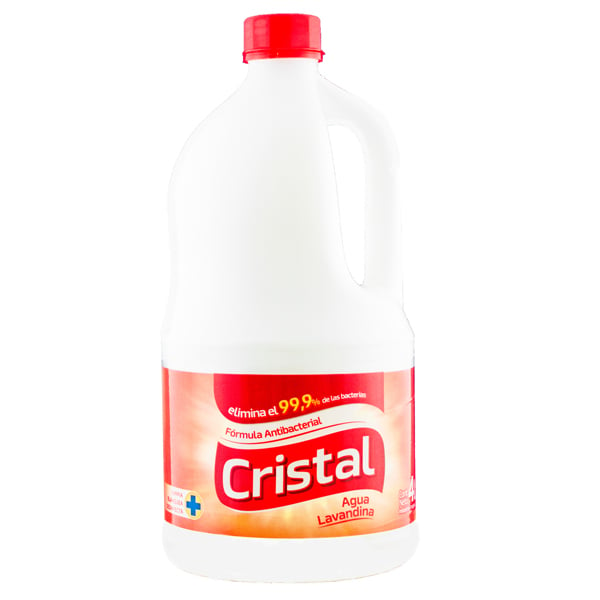 Agua Lavandina Cristal 4 L