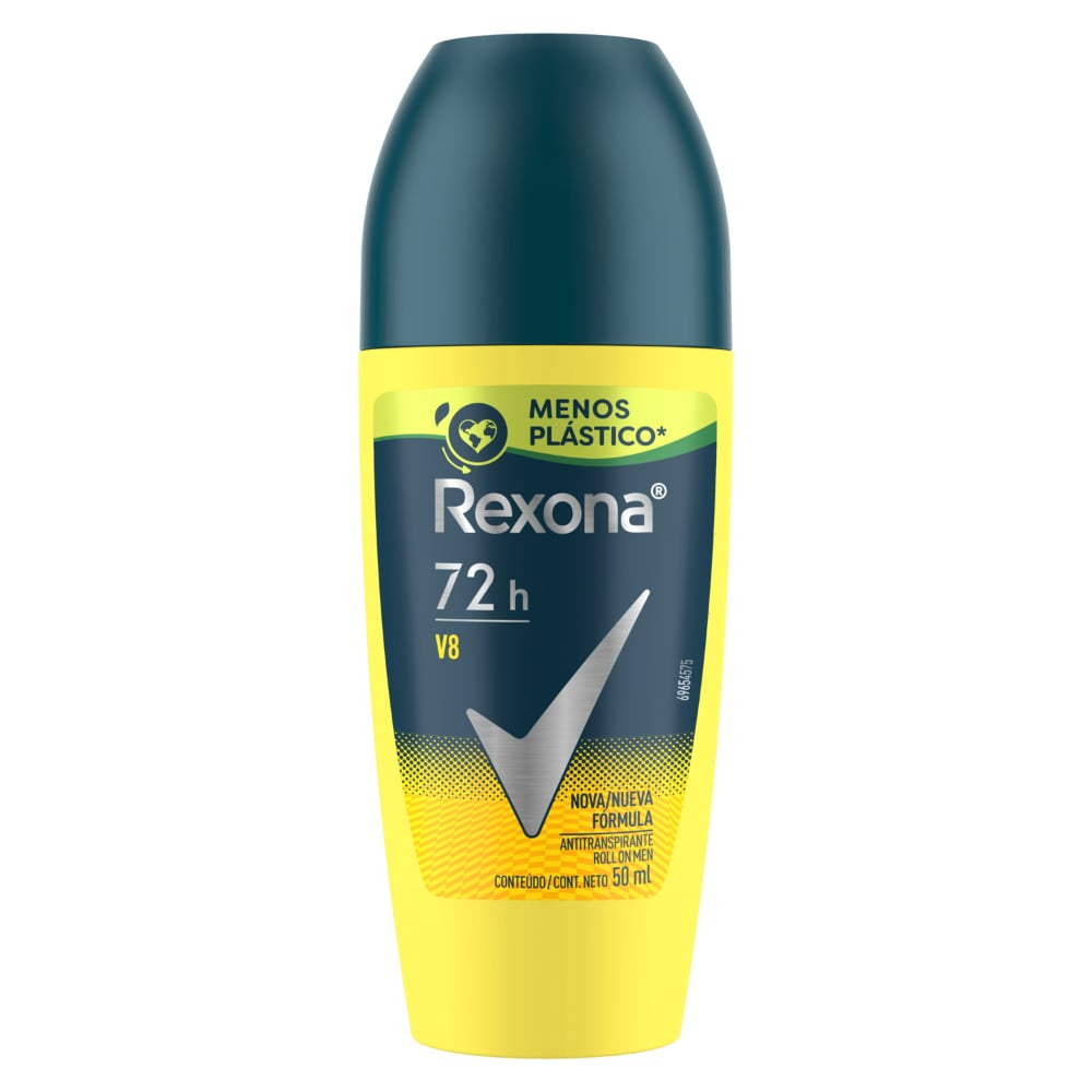 ANTITRANSPIRANTE REXONA MEN ROLLON V8 50ML