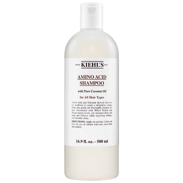 Shampoo Brillo E Hidratación Kiehl's Amino Acid Con Aceite De Coco 500 Ml