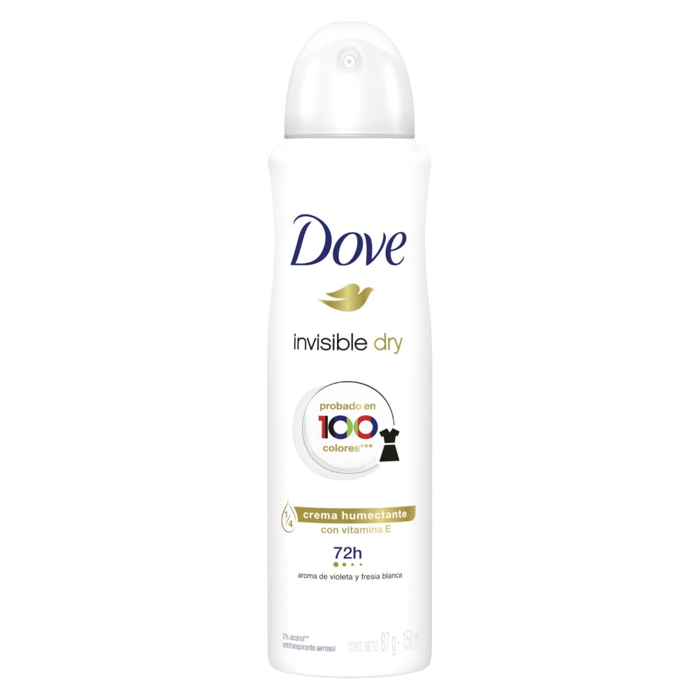 ANTITRANSPIRANTE DOVE AEROSOL INVISIBLE DRY 100G