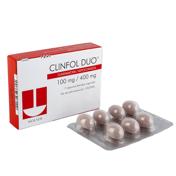 Clinfol Duo Vaginal 7 Cápsulas