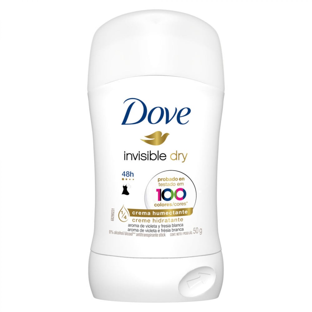 Antitranspirante En Barra Dove Invisible Dry 50 G