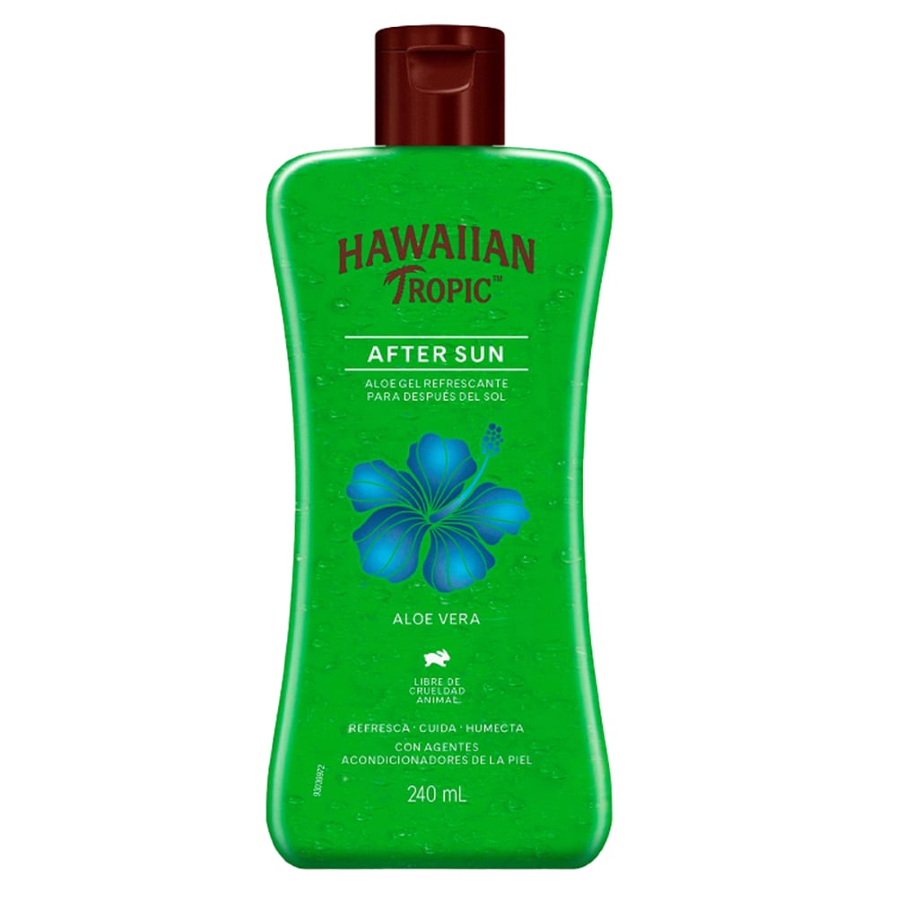 GEL AFTER SUN HAWAIIAN TROPIC ALOE 240 ML.