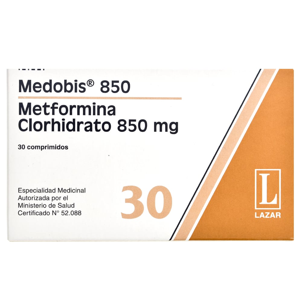 MEDOBIS 850 MG 30 COMPRIMIDOS