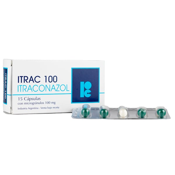 Itrac 100 Mg 15 Cápsulas