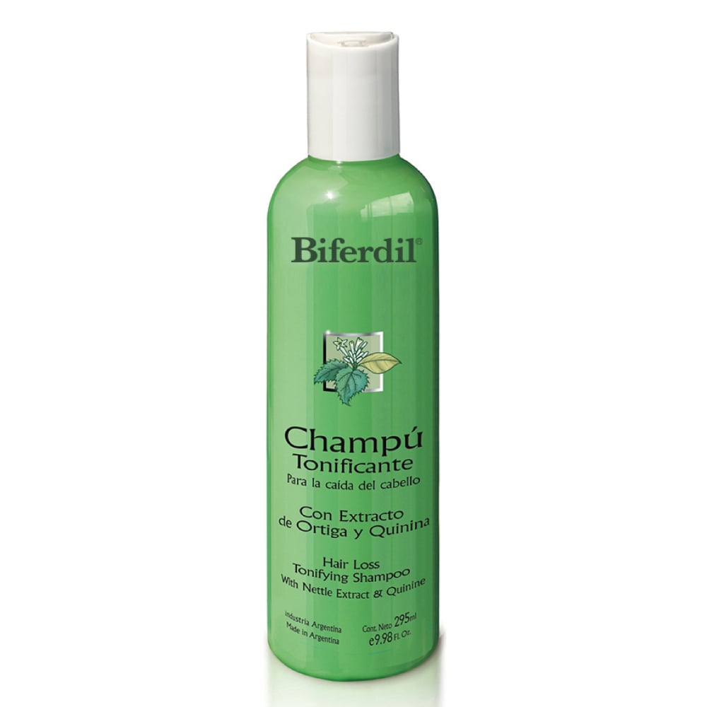 Shampoo Biferdil Ortiga Y Quina 295 Ml