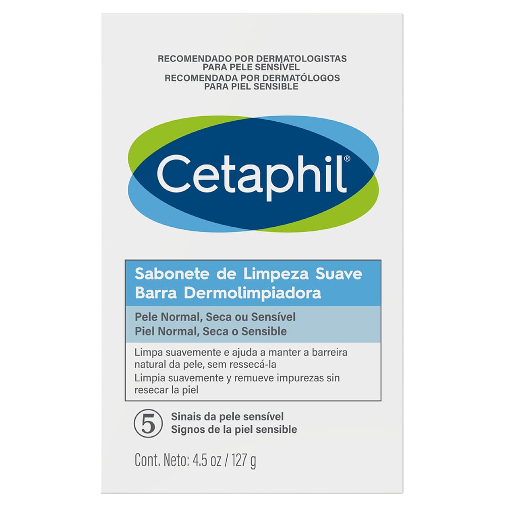 Jabón En Barra De Limpieza Cetaphil Dermolimpiador 127 G