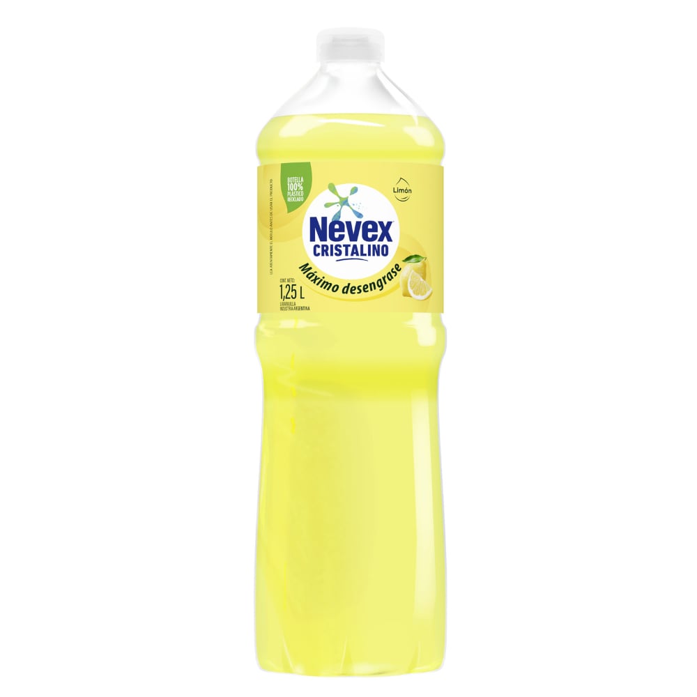 DETERGENTE LÍQUIDO NEVEX HURRA LIMON 1