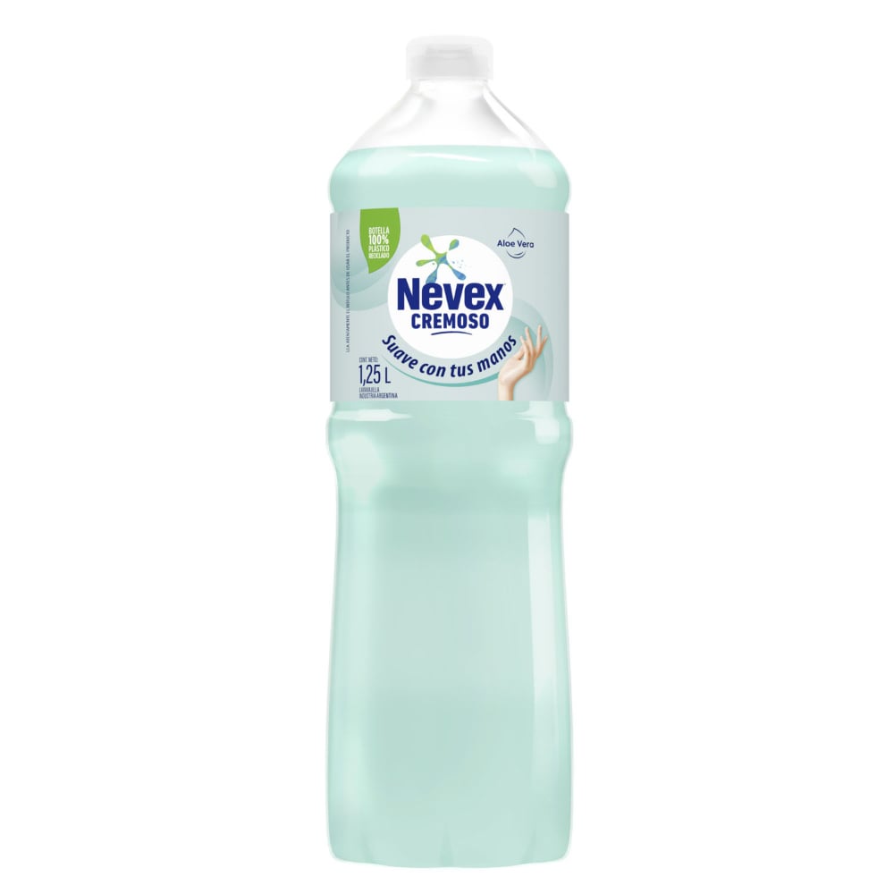 Detergente Nevex Cremoso Hurra Aloe 1.25 L