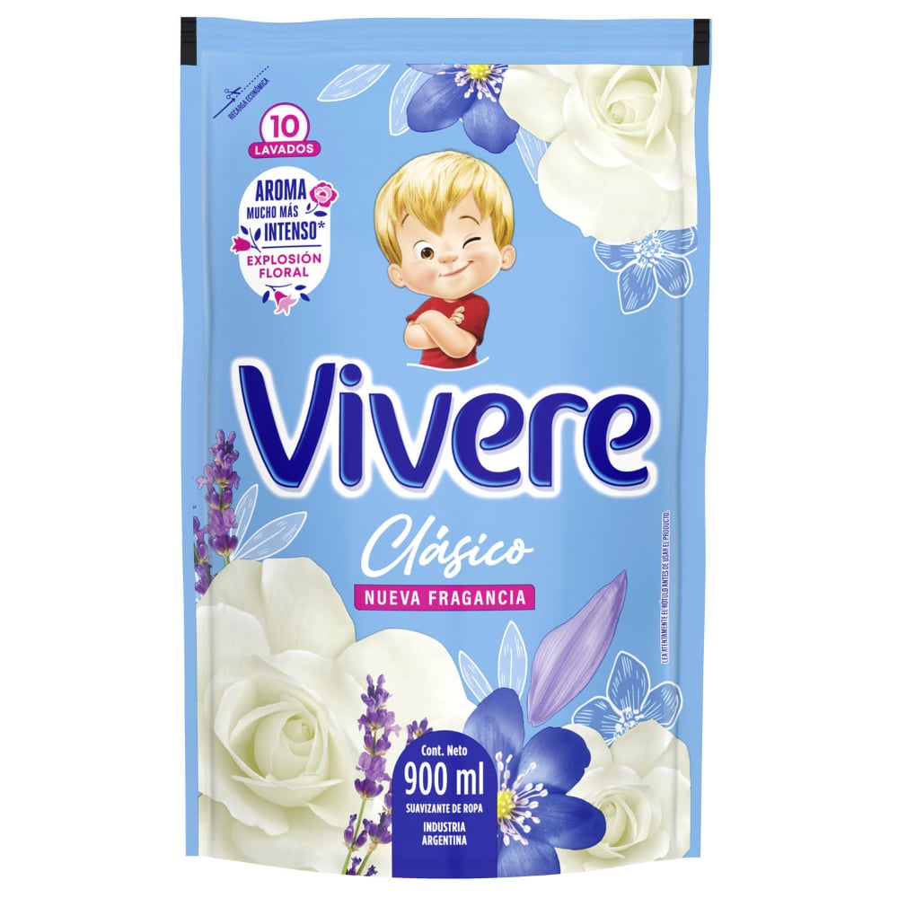 Suavizante Vivere Regular Clásico 900 Ml