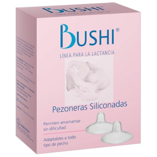 Pezonera De Silicona Bushi 2 Unidades