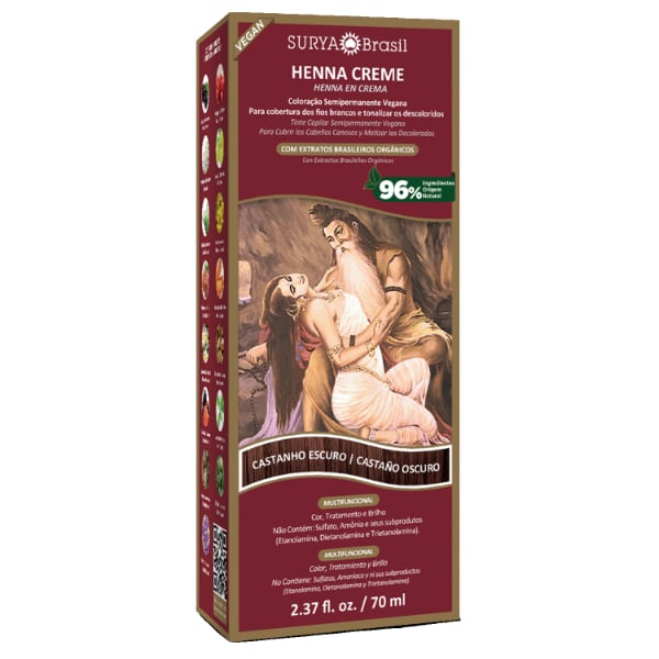 Henna Surya Castaño Oscuro 70 Ml