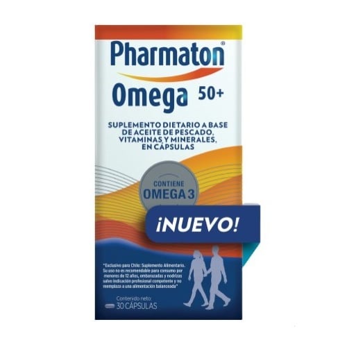 PHARMATON OMEGA PLUS  30 CAPSULAS