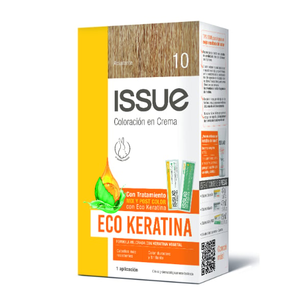 Kit Tinta Issue Keratina N°10 Aclarante