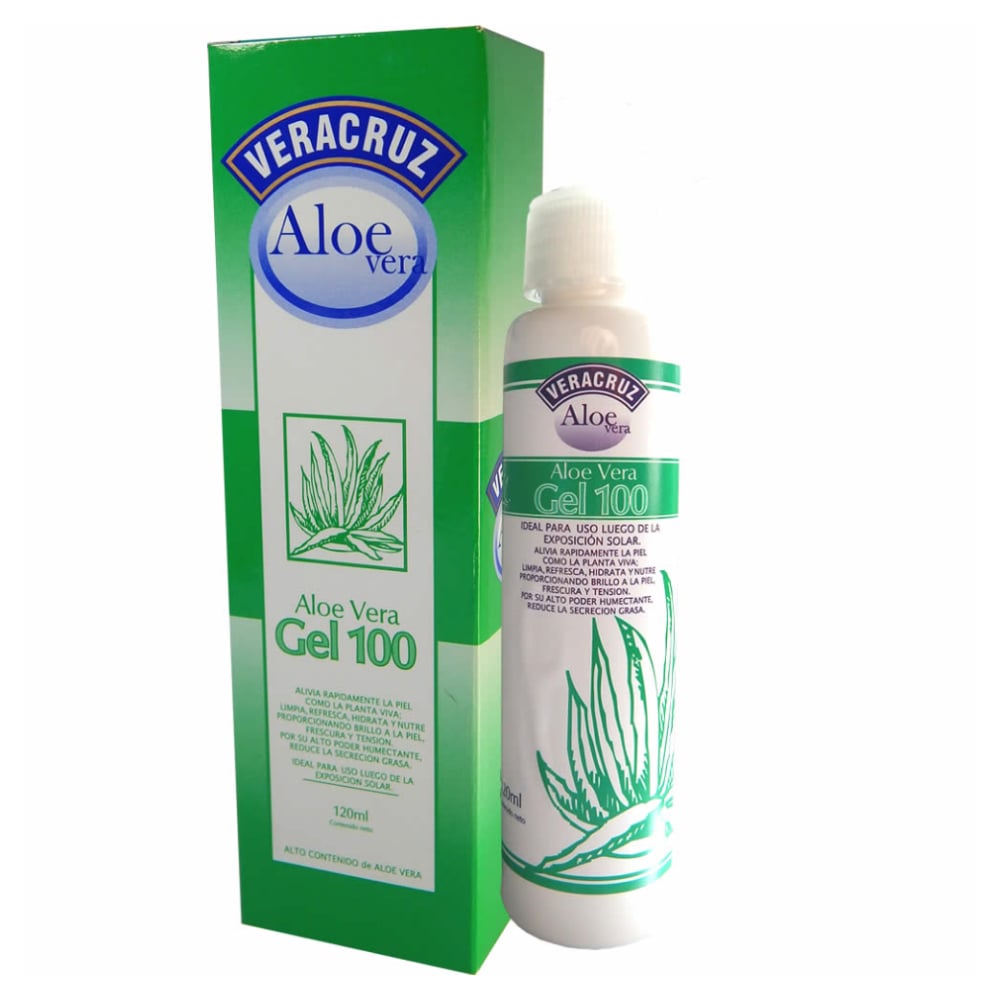 Gel Veracruz Aloe Vera 100 120 Ml