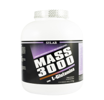 SUPLEMENTO SYLAB MASS SABOR VAINILLA 4 KG