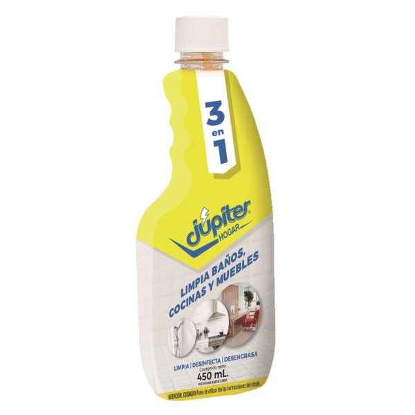 Repuesto Limpiador Júpiter 3en1 450 Ml