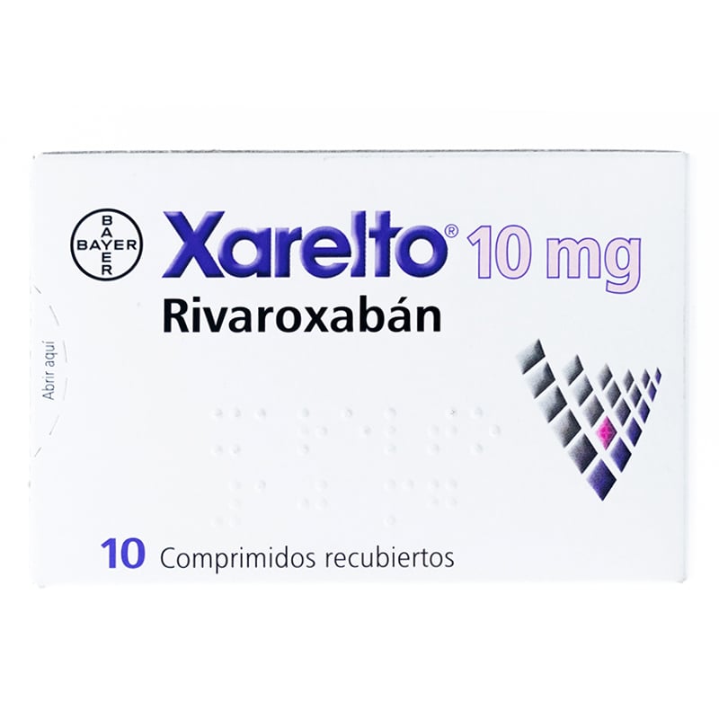 XARELTO 10 MG 10 COMPRIMIDOS