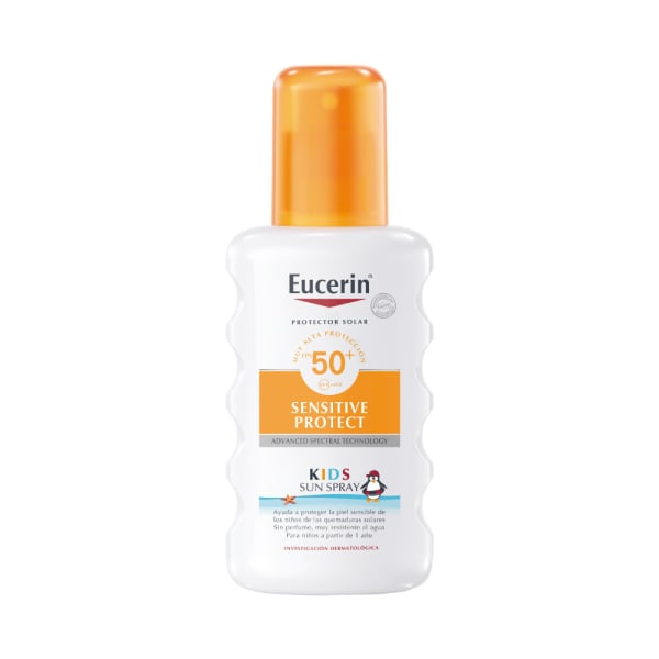 Protector Solar Eucerin Sun Spray Niños Fpf50 200 Ml