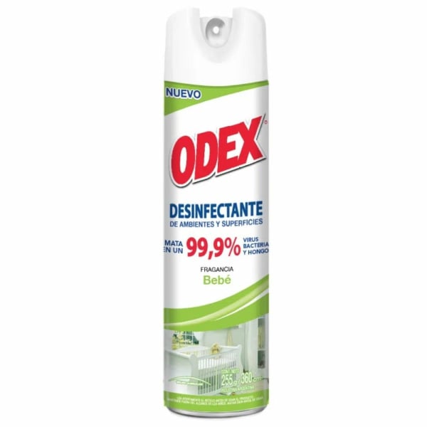 Desinfectante En Aerosol Odex Bebé 360 Ml 