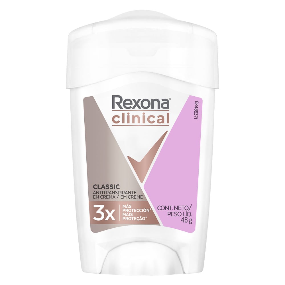 ANTITRANSPIRANTE REXONA CLINICAL FEMENINO CLASSIC 48G