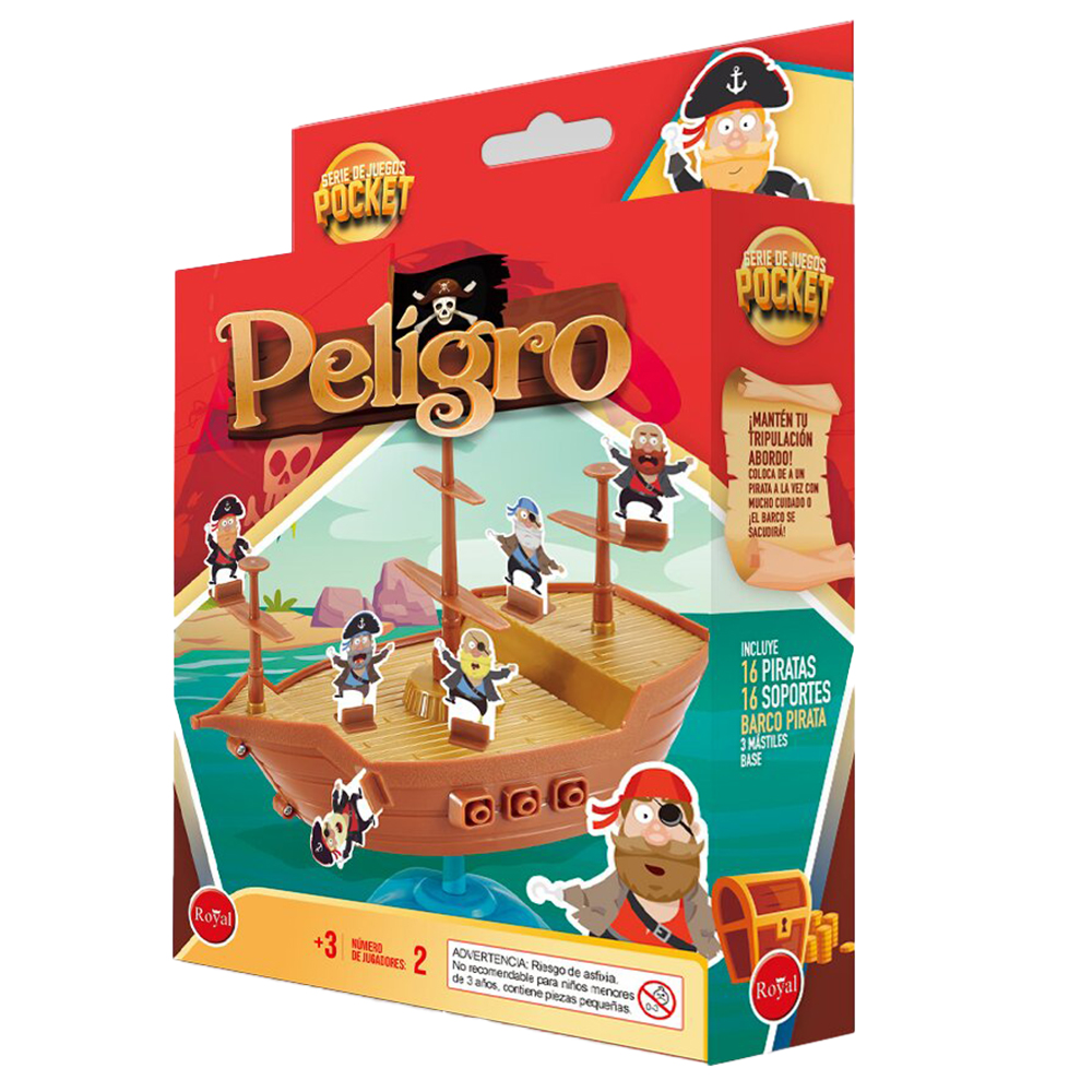 Juego Royal Peligro Piratas Pocket