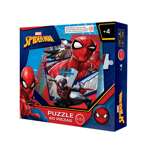 Puzzle 60 Piezas Royal Hombre Araña