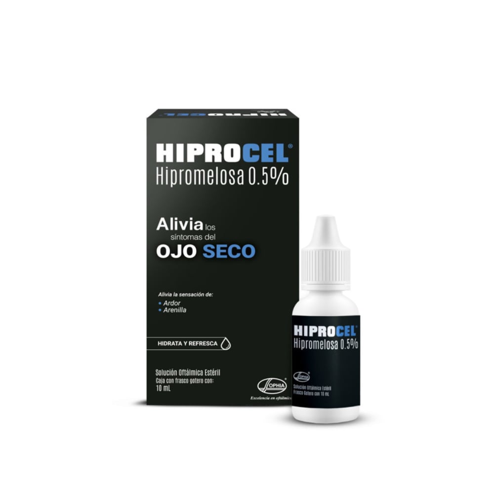 Hiprocel Gotas Solución Oftálmica Estéril 10 Ml