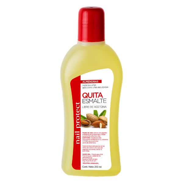 Quitaesmalte Nail Protect Con Almendras 160 Ml