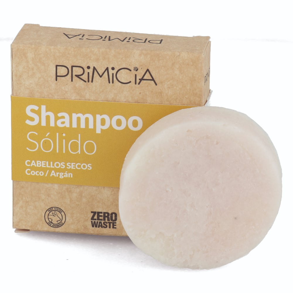 Shampoo Sólido Primicia Cabellos Secos 50 G