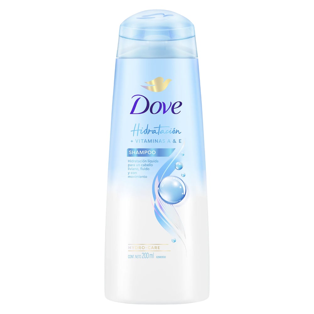 Shampoo Dove Hidratación Intensa 200 Ml