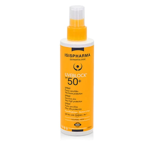 Protector Solar Isispharma Uveblock Spray Fps50 200 Ml