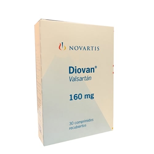 Diovan 160 Mg 30 Comprimidos