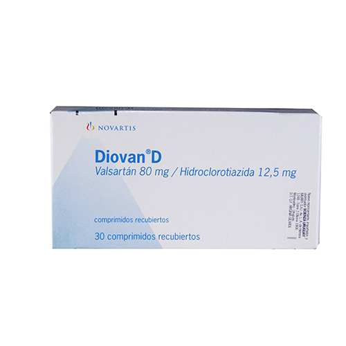 Diovan D 80 Mg 30 Comprimidos