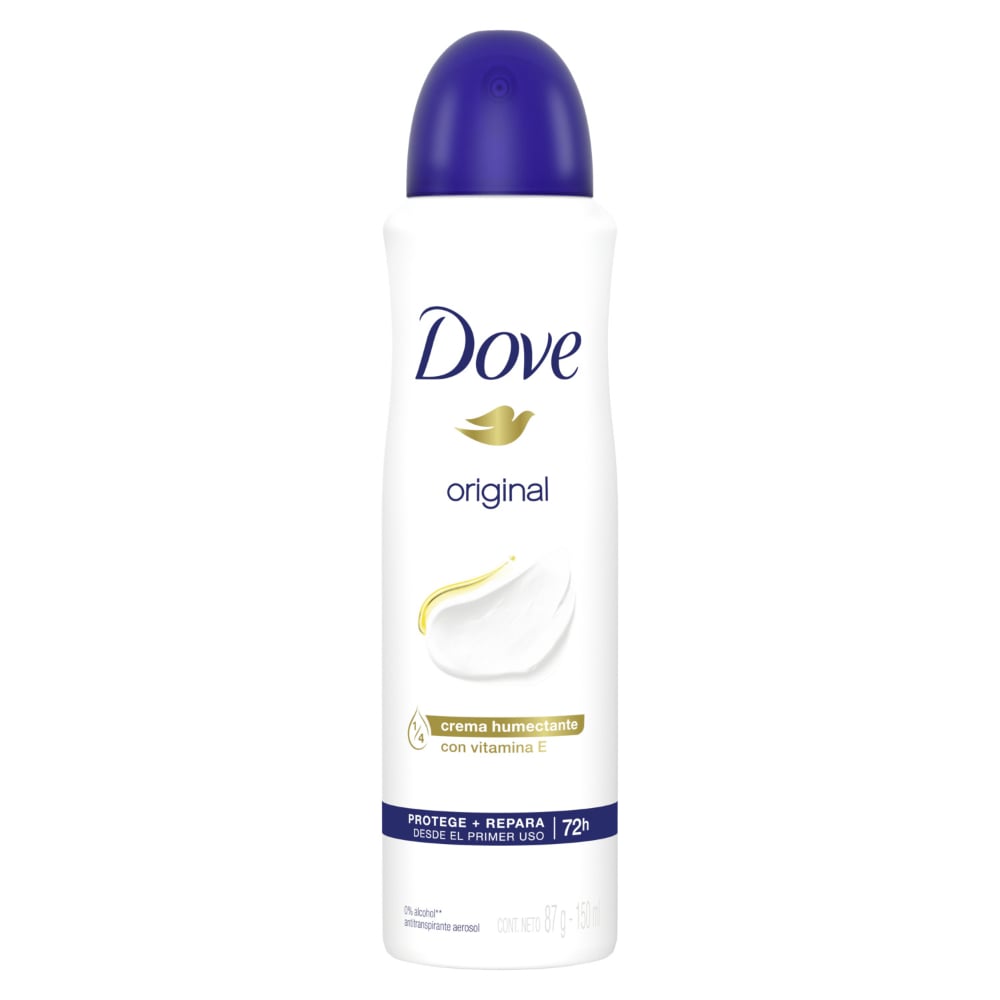 Antitranspirante En Aerosol Dove Original 150 Ml