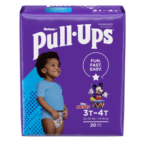 Pañales Huggies Pull Ups Niño T3-4 20 Unidades