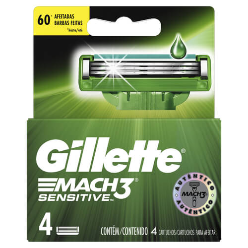 REPUESTO AFEITADORA GILLETTE MACH3 FUTBOL DISPENSER X4