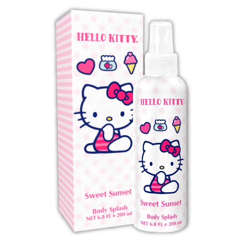 Colonia Hello Kitty Body Splash Sweet Sunset 200 Ml