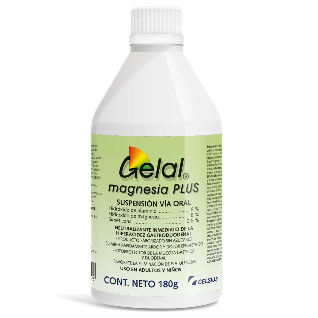 GELAL MAGNESIA PLUS 180 ML