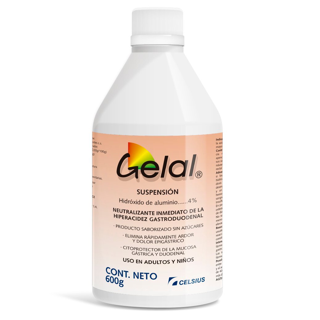 Gelal Suspensión 600 G