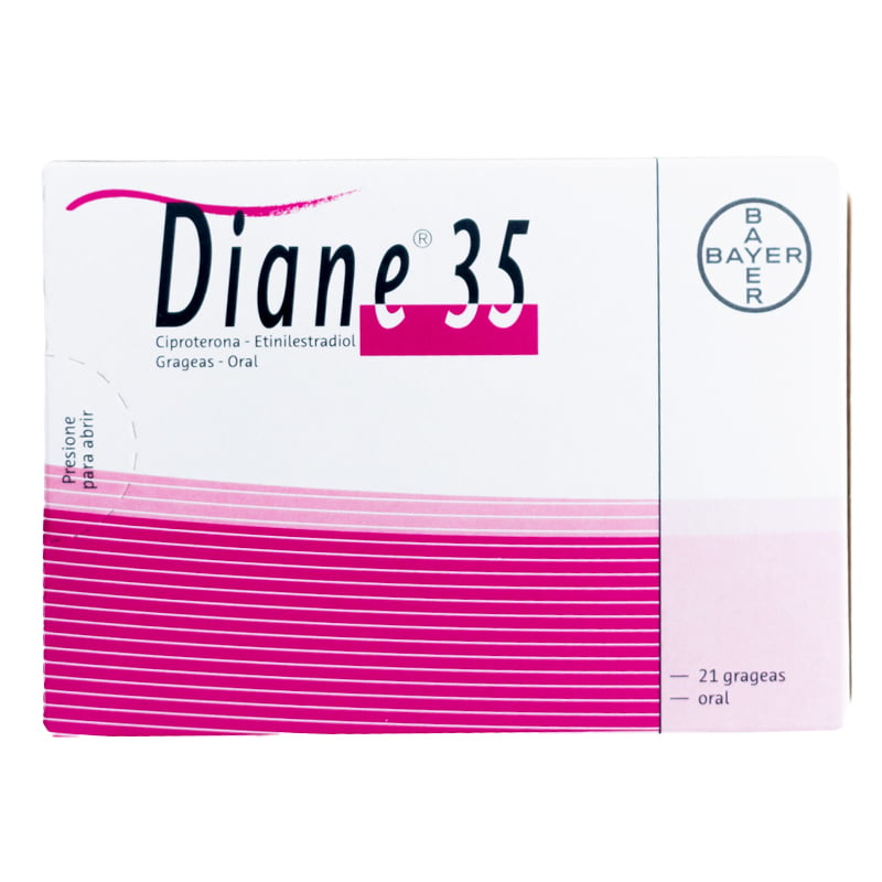 Diane 35 Mg 21 Grageas