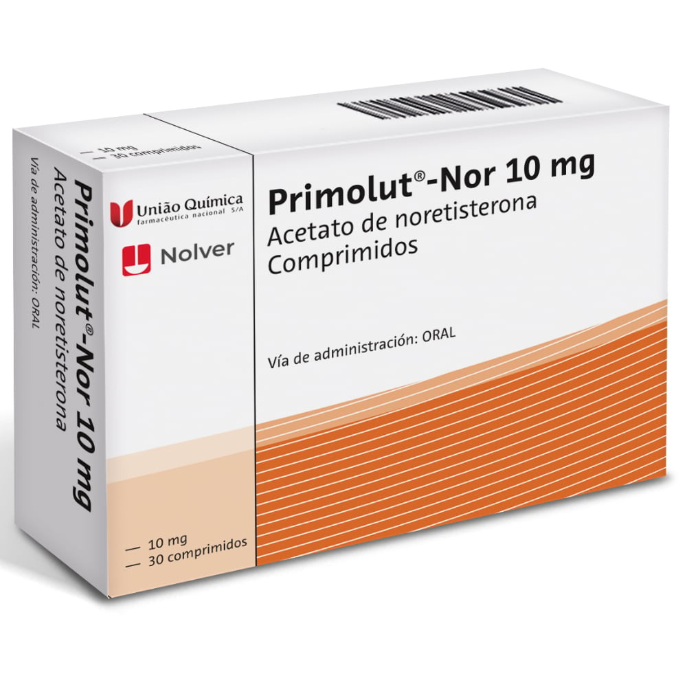 Primolut Nor 10 Mg 30 Comprimidos