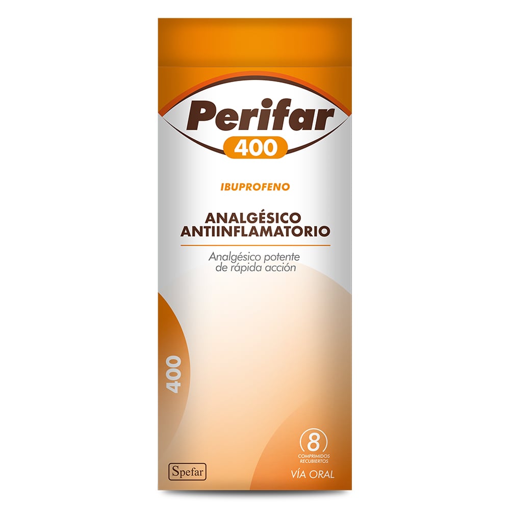 Perifar 400 Mg 8 Comprimidos