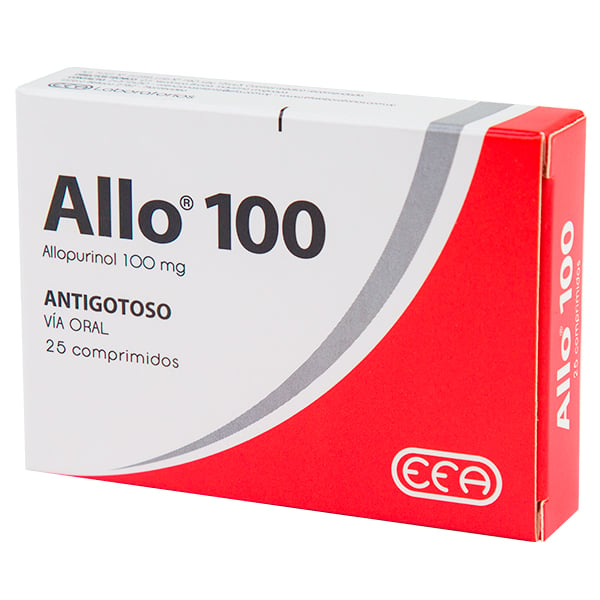 Allo 100 Mg 25 Comprimidos