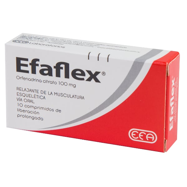 Efaflex 100 Mg 10 Comprimidos