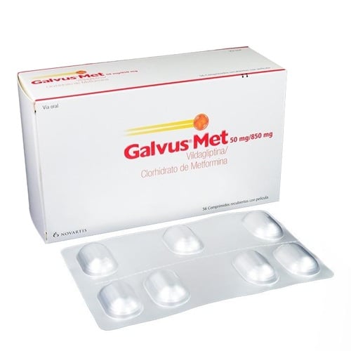 GALVUS MET 50MG 850MG 30 COMPRIMIDOS