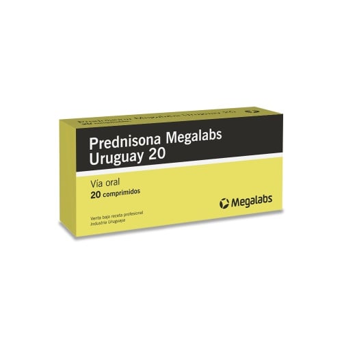 PREDNISONA BOME 20 MG 20 COMPRIMIDOS