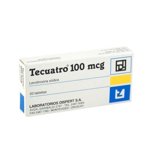 Tecuatro 100 Mcg 20 Tabletas