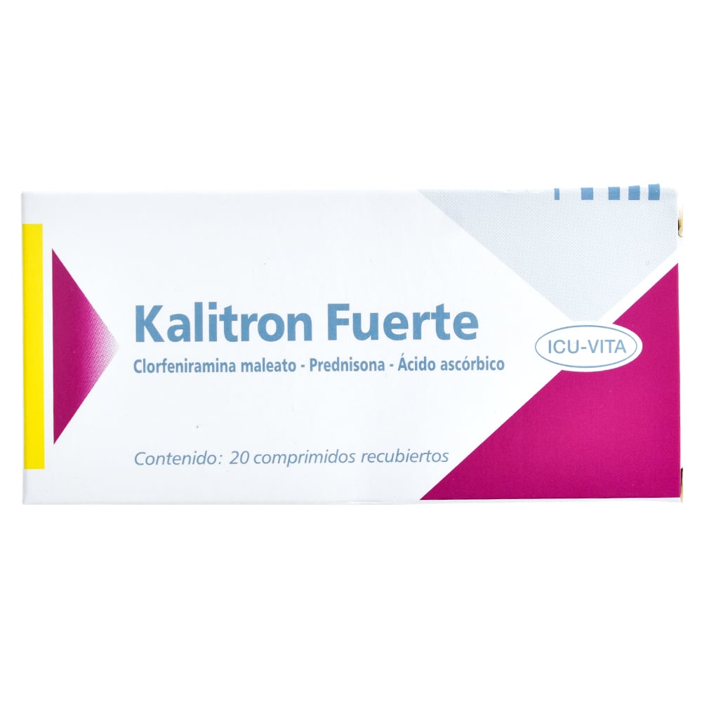 Kalitron Fuerte 20 Comprimidos Recubiertos