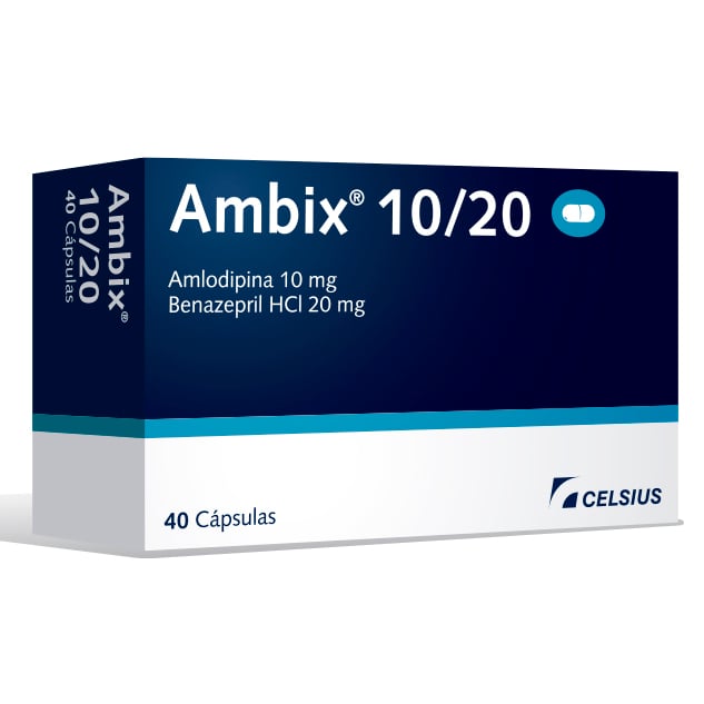 Ambix 10 Mg / 20 Mg 40 Cápsulas